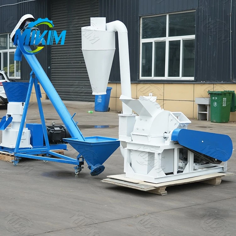 Household Sawdust Wood Pelletizer Machine Line