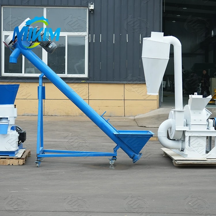 Household Sawdust Wood Pelletizer Machine Line