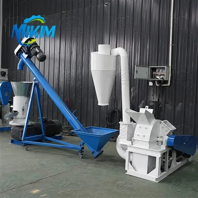 Straw fuel production line